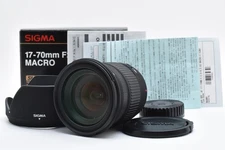 [Unused in Box] Sigma 17-70mm f/2.8-4.5 DC IF Macro Lens for Sony A-Mount Fr JP