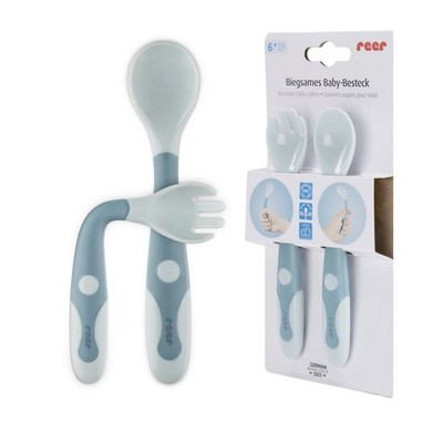 REER 23033 Biegsames Baby-Besteck