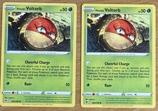 Pokemon Astral Radiance Hisuian Voltorb Common Card 002/189 NM X2