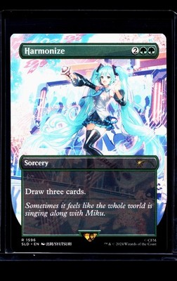 2024 MTG Magic The Gathering SLD Secret Lair Drop Borderless #1596 Harmonize