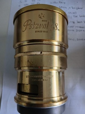 Lomography Petzval 58mm f1.9 Bokeh Control Art Objektiv Canon EF mount gebraucht OVP