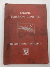 1973 British Leyland Engine Emission Control Workshop Manual Carbs, Exhaust MG 