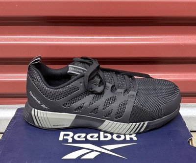 Reebok Work Fusion Flexweave RB4300 Women 10 Black Comp Toe Athletic Shoes