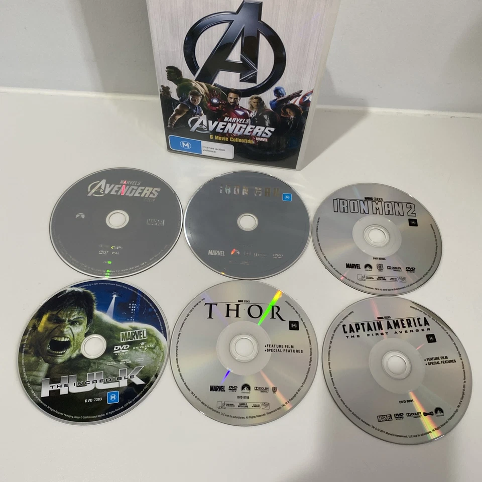Marvel's Avengers 6-Movie Collection DVD Box Set - image 4 of 4