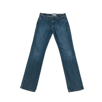 Levis Ultimate Lift Slim Straight 544 Jeans Womens 6 Medium Blue Wash Denim
