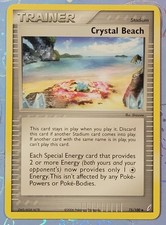 Crystal Beach 75/100 Crystal Guardians Pokemon Card NM on eBay