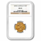 1895 Victoria Gold Sovereign — photo from another recent sale
