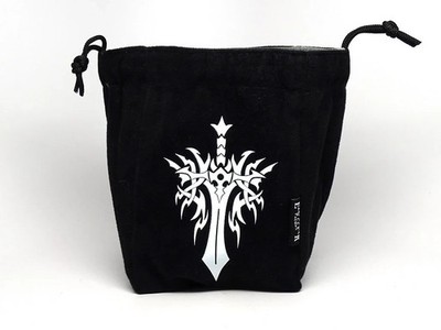 Easy Roller Dice Co. Sword Reversible Microfiber Self-Standing Large Dice Bag