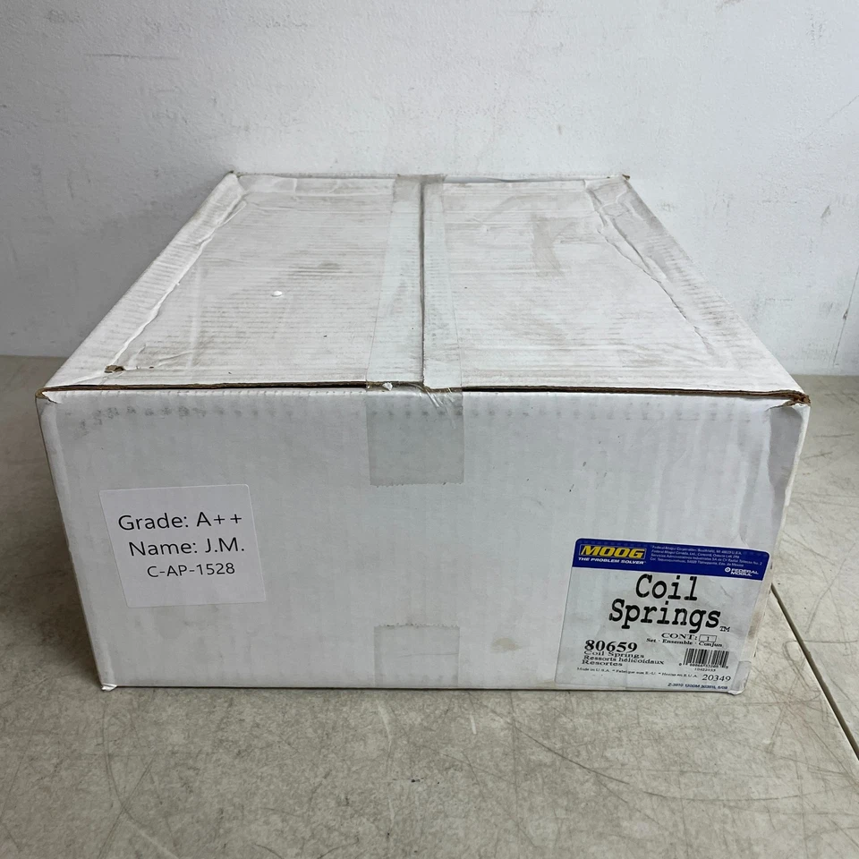 Juego de muelles helicoidales traseros Moog 80659 Buick LeSabre Lucerna Cadillac DTS Sevilla Foto 3 de 4