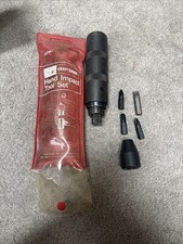 Craftsman Sears Hand Impact Tool Set W/Chuck & 4 Bits 9-47634 Made In USA 1/2โ