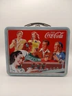 Vintage Coca Cola Lunch Snack Box Multi Colors Very Good Condition Retro Style