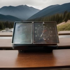 Vintage PHILCO Ford Solid State Radio Alarm Table Top R347WA Tested Works Rare