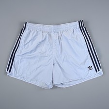 Adidas Originals Sprinter Shorts semi blue burst Trefoil Stripe Men's Sz S NWT