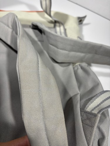 Thirty One Gray/ Cream Tote Bag Backpack VG Weekend Bag - Picture 14 of 15