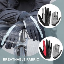ROCKBROS Cycling Gloves Men Women Mountain Bike Touchscreen Anti-Slip MTB Gloves