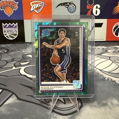 2025-26 Panini Donruss Basketball Nique Clifford Rated Rookie Green Fotl /6