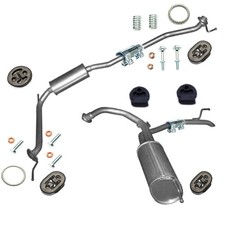 Auspuff Auspuffanlage +Montagesatz für Honda Civic VIII 1.4 83PS 09/2005-09/2008