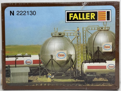 Faller N 222130 kit contenedor de gas NUEVO & EMBALAJE ORIGINAL | Condition: Neu