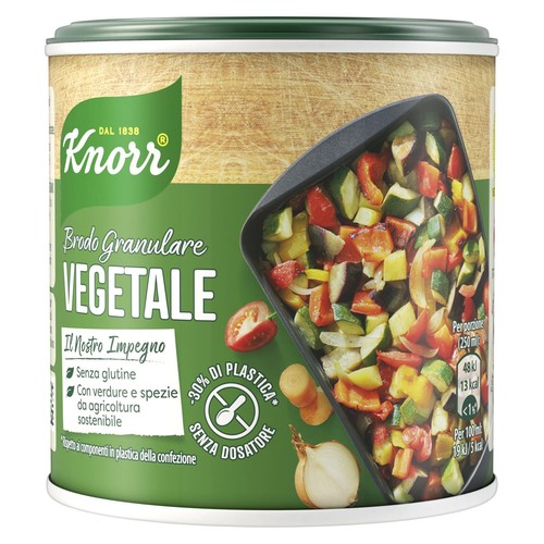Knorr Brodo Granulare Vegetale Brodo con Verdure da Agricoltura Sostenibile - Foto 4 di 24