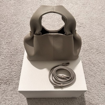 Polène Numéro Neuf Mini Taupe Crossbody Bag
