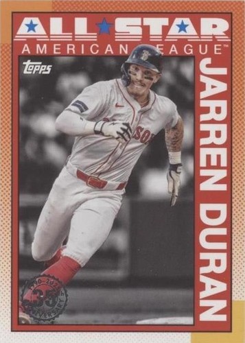 2025 Topps Series 2 Jarren Duran /99 35th Anniv All Star #90AS-45 