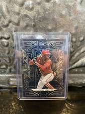 2023 Panini Chronicles Obsidian Cristhian Vaquero #17 Electric Etch Yellow 7/10
