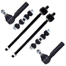 6pcs Front Suspension Kit Inner/Outer Tie Rod Sway Bar Link For PT Cruiser Neon