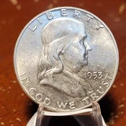 1953-D FRANKLIN HALF DOLLAR ~ Nice Coin