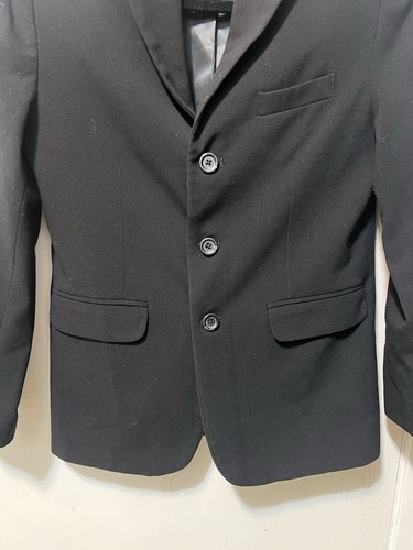 Calvin Klein Boys' Bi-Stretch Blazer Suit Jacket, 2-Button Single Breasted - Picture 2 of 8