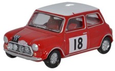 Oxford Diecast 76MCS001 Mini Cooper S MkII 1968 Monte Carlo Rally OO Gauge