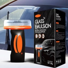 New 180ml Car Glass Oil Film Remover Windshield Cleaner Brush Water Repellent New 180ml Car Glass Oil Film Remover Windshield Cleaner Brush Water Repellent