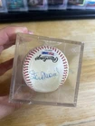 Willie Mays Hank Aaron Stan Musial And Ernie Banks Signed Baseball PSA DNA