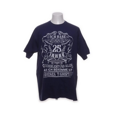 Port & Company, T-shirt, Größe: 2XL, Blau, Baumwolle, Print, Herren #Tkz