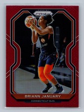 2021 Panini Prizm WNBA #18 Briann January Prizms Red #/299