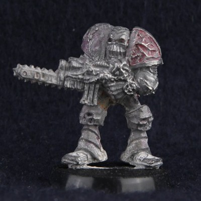 Rogue Trader Chaos Renegade Space Marine Khorne Skull Head Metal Citadel C699