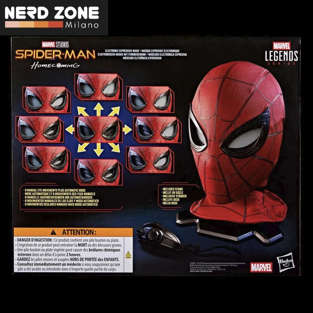 PREORDER HASBRO - Marvel Legends Electronic Expressive Spider-Man Mask