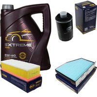 SCT Inspektionspaket 5L Mannol 5W-40 FüR Audi A3 1.8 Tfsi 2.0 Q3 VW Golf VI