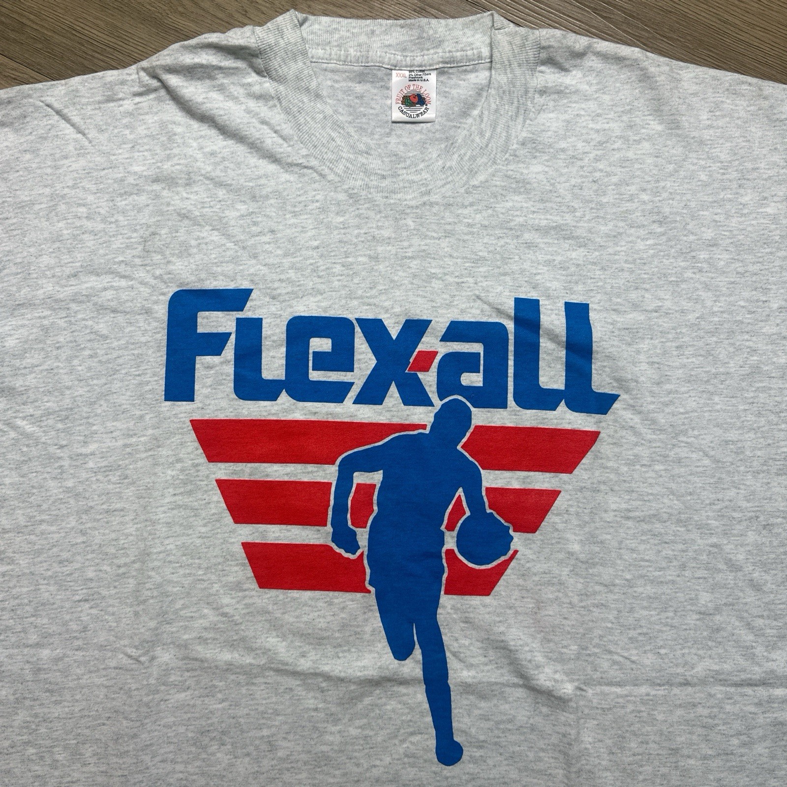 ALTRA T shirt promozionale vintage anni 90 Flex all 454 atleta giocatore basket professionale FOTL 3XL USA