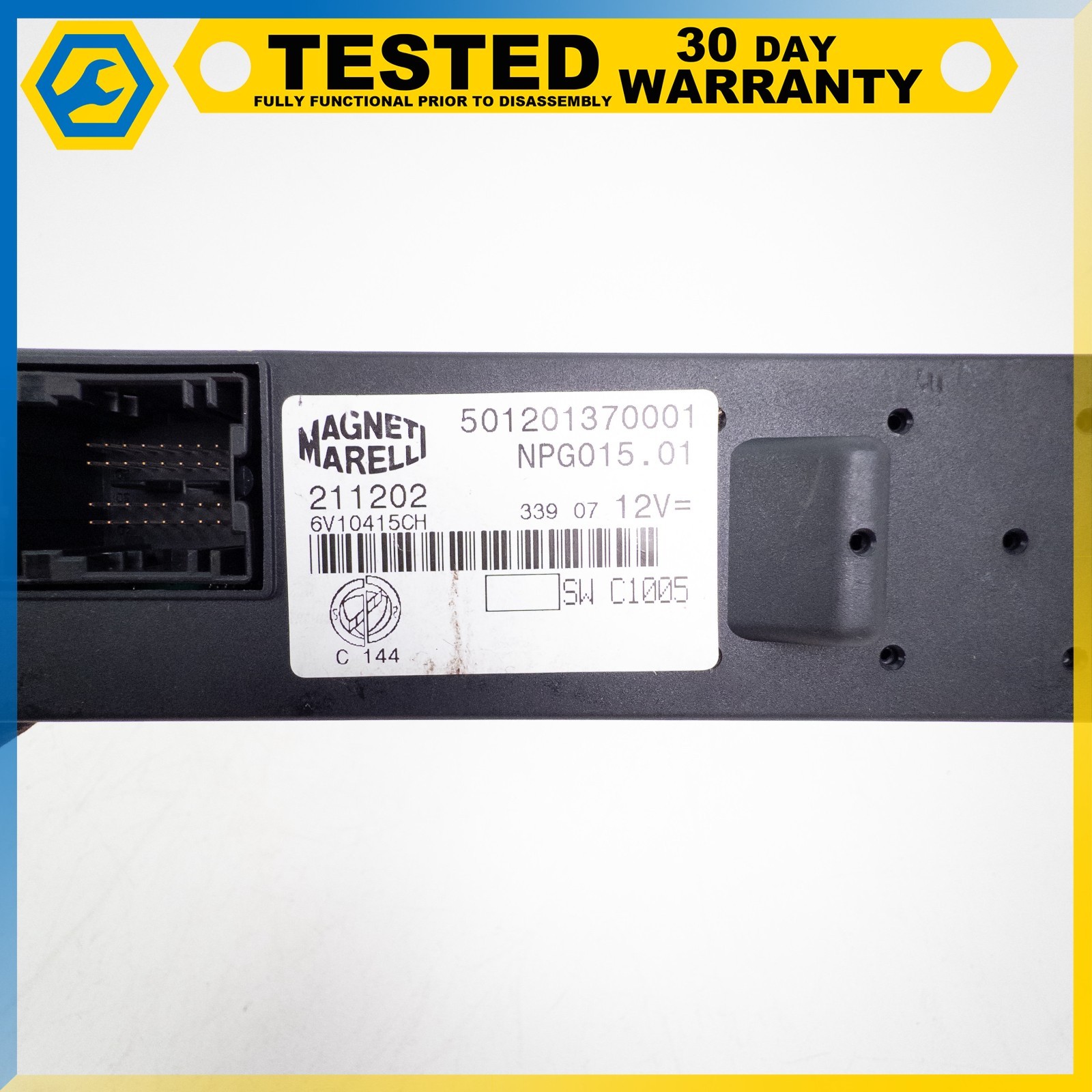08-19 MASERATI GRANTURISMO COUPE LEFT MASTER WINDOW SWITCH CONTROL OEM