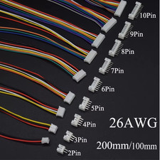 5Sets Mini Small Micro JST 2.0Mm PH2.0 Male Female Connector 2/3/4/5/6/7/8/9/10-