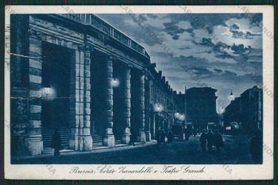Brescia Città Teatro Chiaro di Luna postcard ZC6222