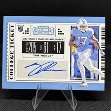 2019 Contenders Draft Picks Anthony Ratliff-Williams Rookie Autograph