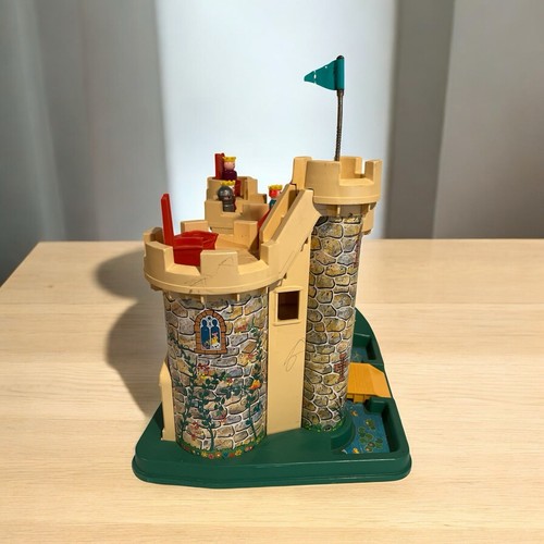Vintage 1974 Fisher Price Castle 993 Little People King Queen Knight Set - Picture 5 of 5