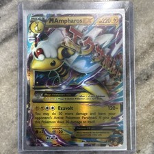 ampharos ex pokemon card value M 88/98 Full Art Ultra Rare XY Ancient Origins Car Pokémon Hit Points150 HP Form Ampharos EX - XY Ancient