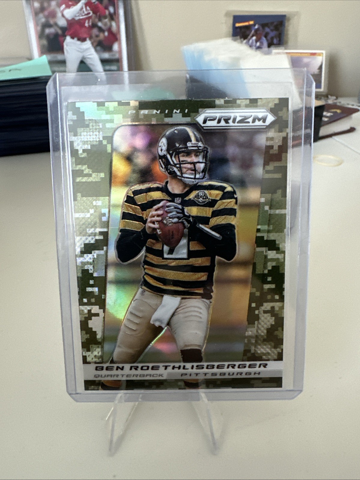 2013 Prizm Camo Ben Roethlisberger SSP NM-MT