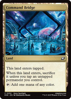 x1 Command Bridge EOE Edge of Eternities MTG 252 M/NM 1x