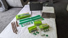 Lotto Lavoro Subbuteo Vintage Anni 70 Bundle Scoreboard, Recinzioni, Accessori Panca
