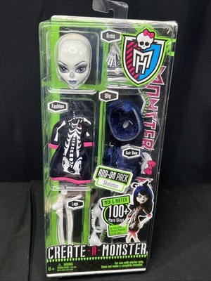 Monster High Create A Monster Skeleton Pack Mattel Shop Exclusive