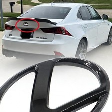 Rear Trunk Emblem For 2014-2019 Is250 Is350 Is300 Is200t Gs350 Gloss Black Badge Rear Trunk Emblem For 2014-2019 Is250 Is350 Is300 Is200t Gs350 Gloss Black Badge