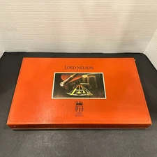 Fürst Besteck Lord Nelson Flatware Set Gold Tone Wood Handles 30pc Boxed